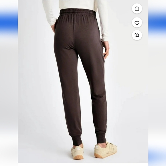 Splendid Women's Woven Jogger Relaxed Fit Brown(Dark Carbon) M - Picture 2 of 3